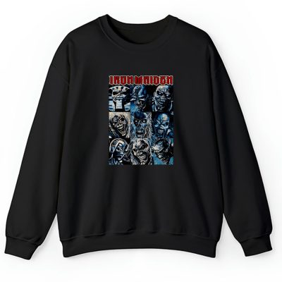 Iron Maiden Bleeched Throwback The Legends Of Heavy Metal Maiden Unisex Sweatshirt TAS7792