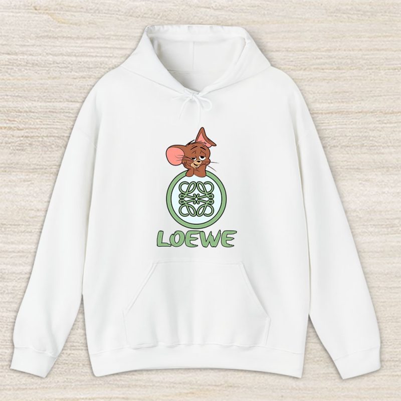 Jerrry In Tom And Jerry Loewe Brand Unisex Hoodie TAH6285