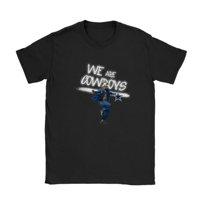 Joker NFL Dallas Cowboys Unisex T-Shirt Cotton Tee TAT8203