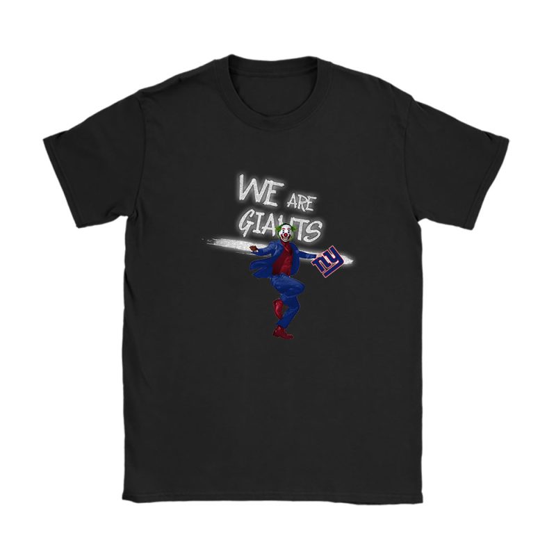 Joker NFL New York Giants Unisex T-Shirt Cotton Tee TAT8215