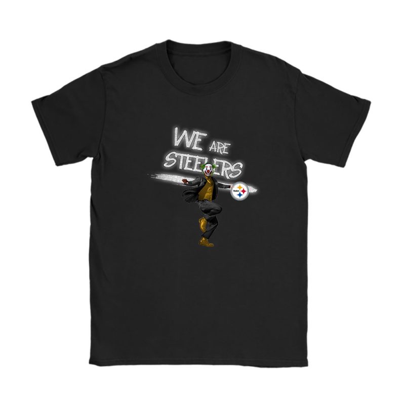 Joker NFL Pittsburgh Steelers Unisex T-Shirt Cotton Tee TAT8220