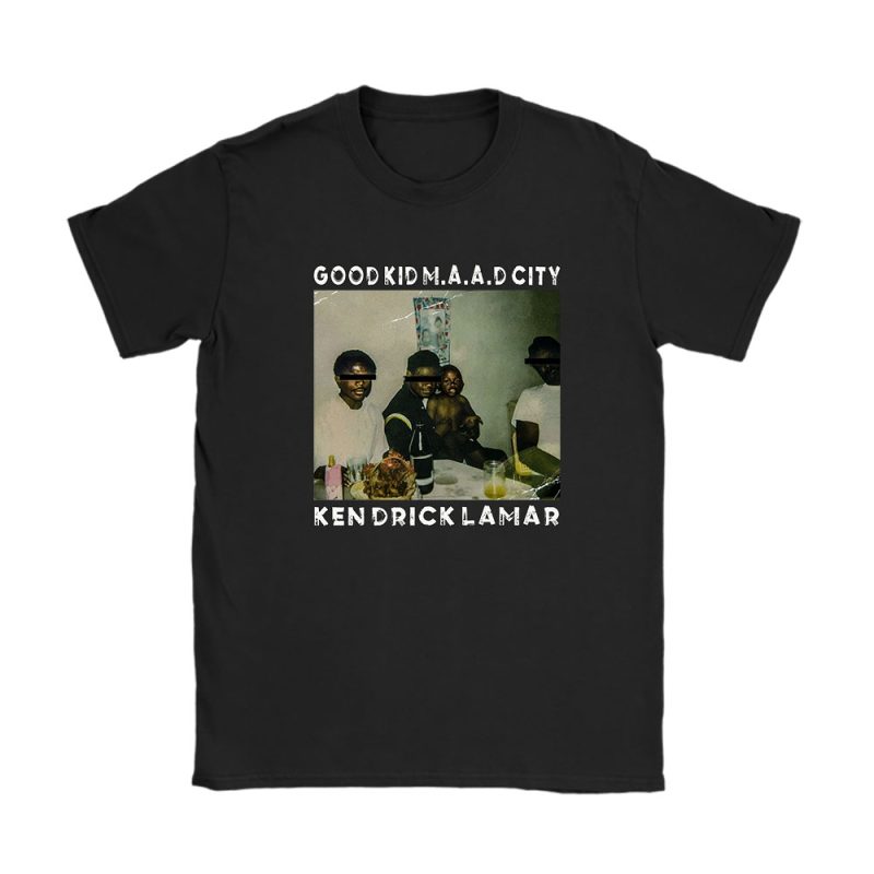 Kendrick Lamar Good Kid Maad City Album Unisex T-Shirt Cotton Tee TAT7750