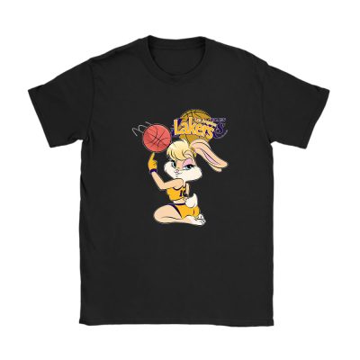 Lola X Looney Tunes X Los Angeles Lakers Team X NBA X Basketball Unisex T-Shirt TAT5831