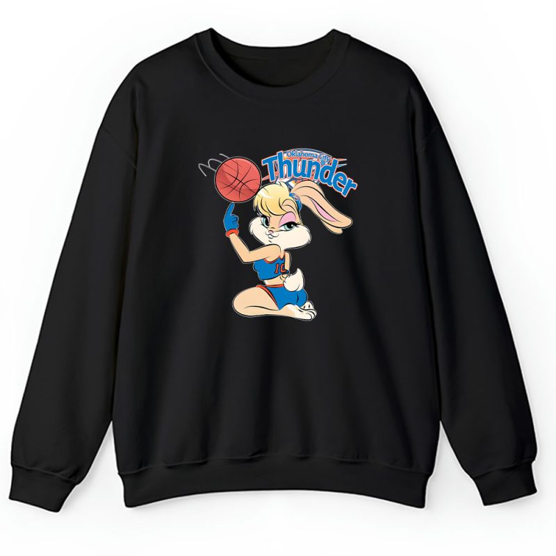 Lola X Looney Tunes X Oklahoma City Thunder Team X NBA X Basketball Unisex Sweatshirt TAS5834