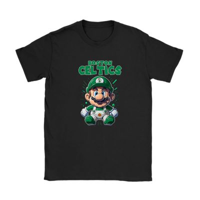 Mario X Boston Celtics Team X NBA X Basketball Unisex T-Shirt TAT5845