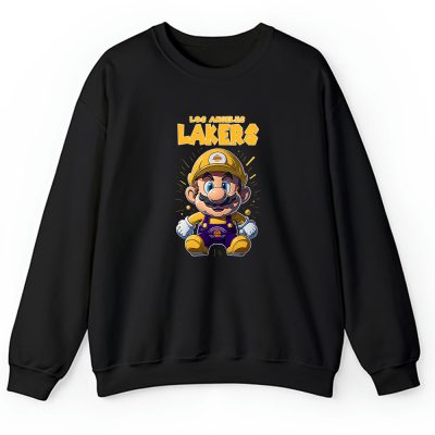 Mario X Los Angeles Lakers Team X NBA X Basketball Unisex Sweatshirt TAS5851