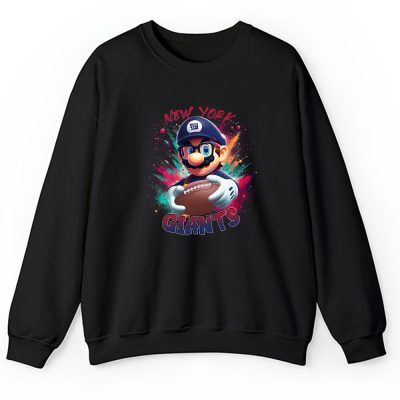 Mario X New York Giants Team X NFL X American Football Unisex Sweatshirt TAS5865