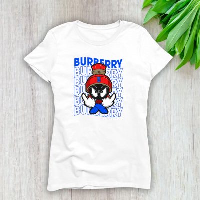 Marvin The Martian Burberry Lady T-Shirt Women Tee LTL8315