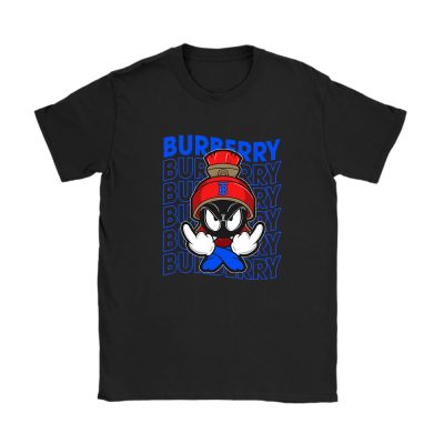 Marvin The Martian Burberry Unisex T-Shirt Cotton Tee TAT8315