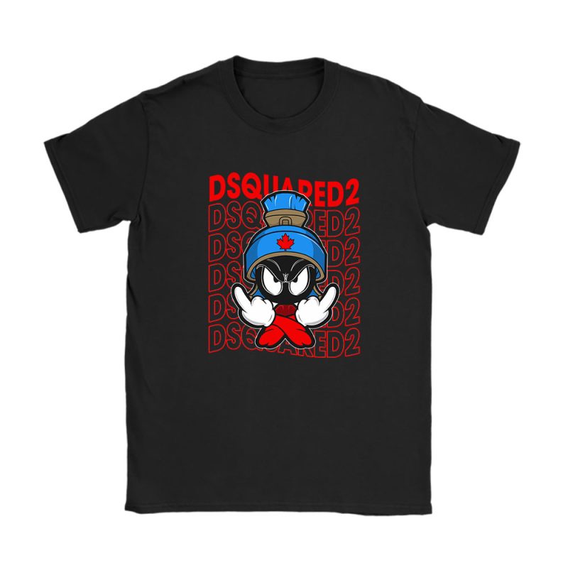 Marvin The Martian Dsquared2 Unisex T-Shirt Cotton Tee TAT8316