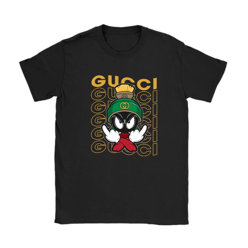 Marvin The Martian Gucci Unisex T-Shirt Cotton Tee TAT8318