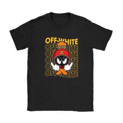 Marvin The Martian Off-White Unisex T-Shirt Cotton Tee TAT8321
