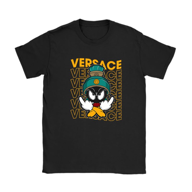 Marvin The Martian Versace Unisex T-Shirt Cotton Tee TAT8322