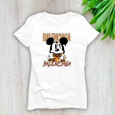 Mickey Mouse Balenciaga Lady T-Shirt Women Tee LTL8229
