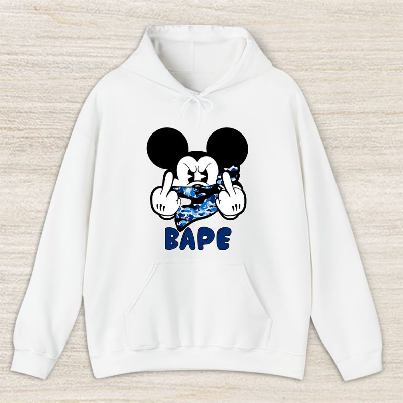 Mickey Mouse Bape Unisex Hoodie TAH7066