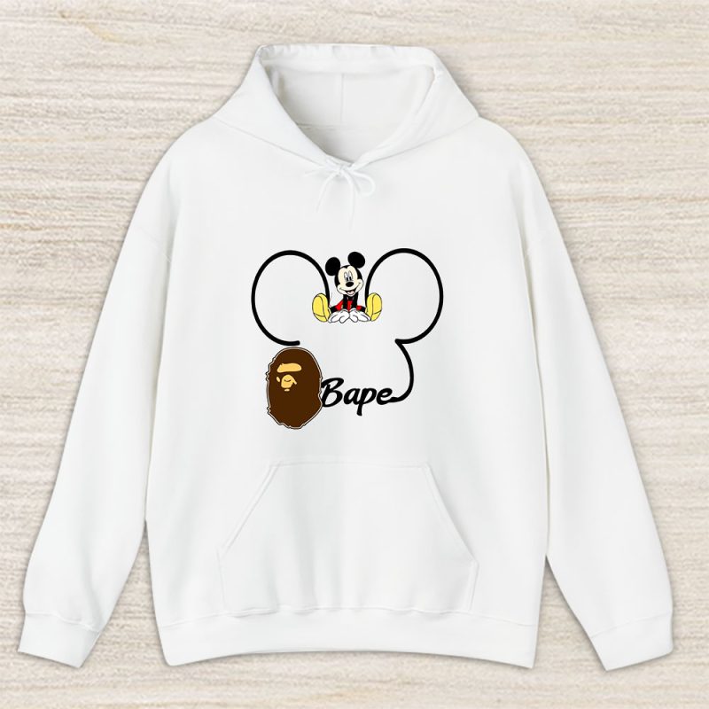 Mickey Mouse Bape Unisex Hoodie TAH8238