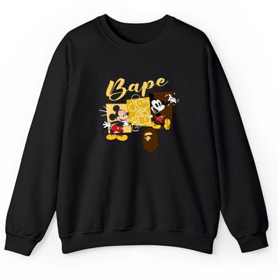 Mickey Mouse Bape Unisex Sweatshirt TAS7586