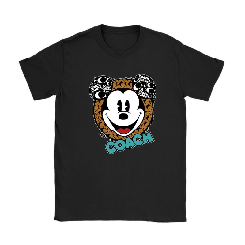 Mickey Mouse Coach Unisex T-Shirt Cotton Tee TAT7067