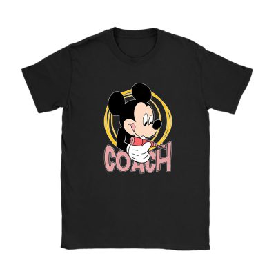 Mickey Mouse Coach Unisex T-Shirt Cotton Tee TAT8242