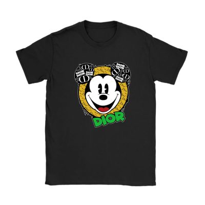 Mickey Mouse Dior Unisex T-Shirt Cotton Tee TAT7069