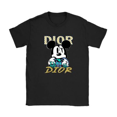 Mickey Mouse Dior Unisex T-Shirt Cotton Tee TAT8249