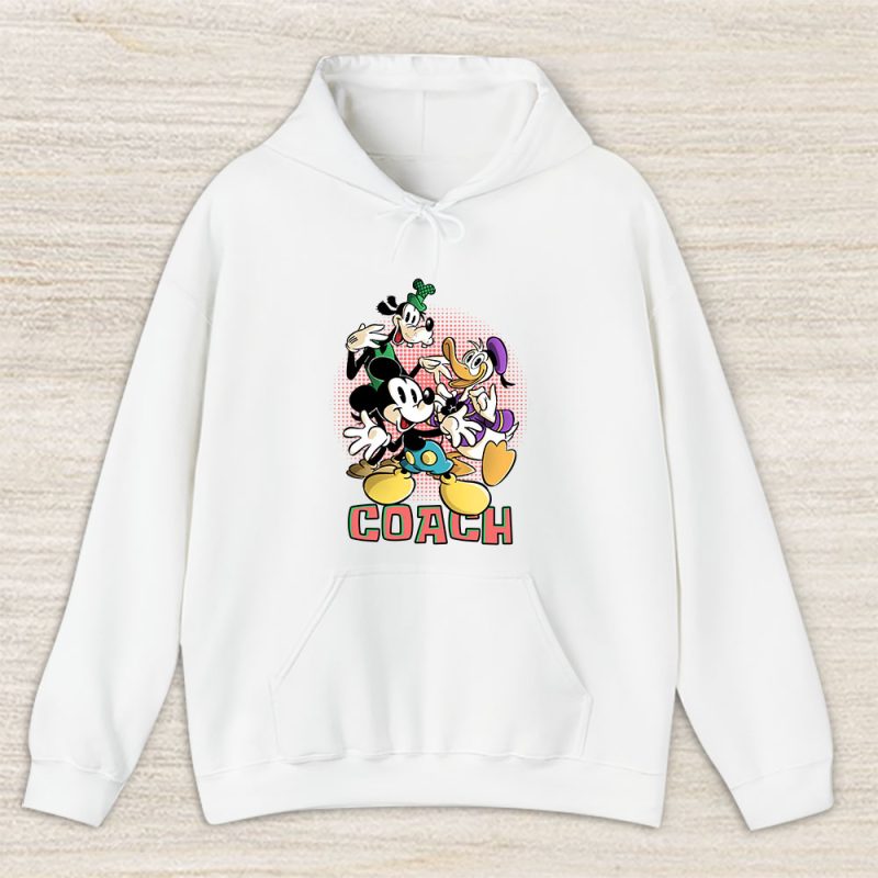 Mickey Mouse Donald Duck Goofy Coach Unisex Hoodie TAH8258