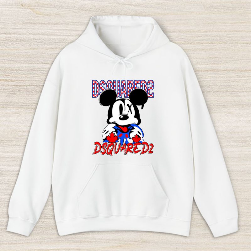 Mickey Mouse Dsquared2 Unisex Hoodie TAH8248