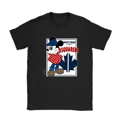 Mickey Mouse Dsquared2 Unisex T-Shirt Cotton Tee TAT7071