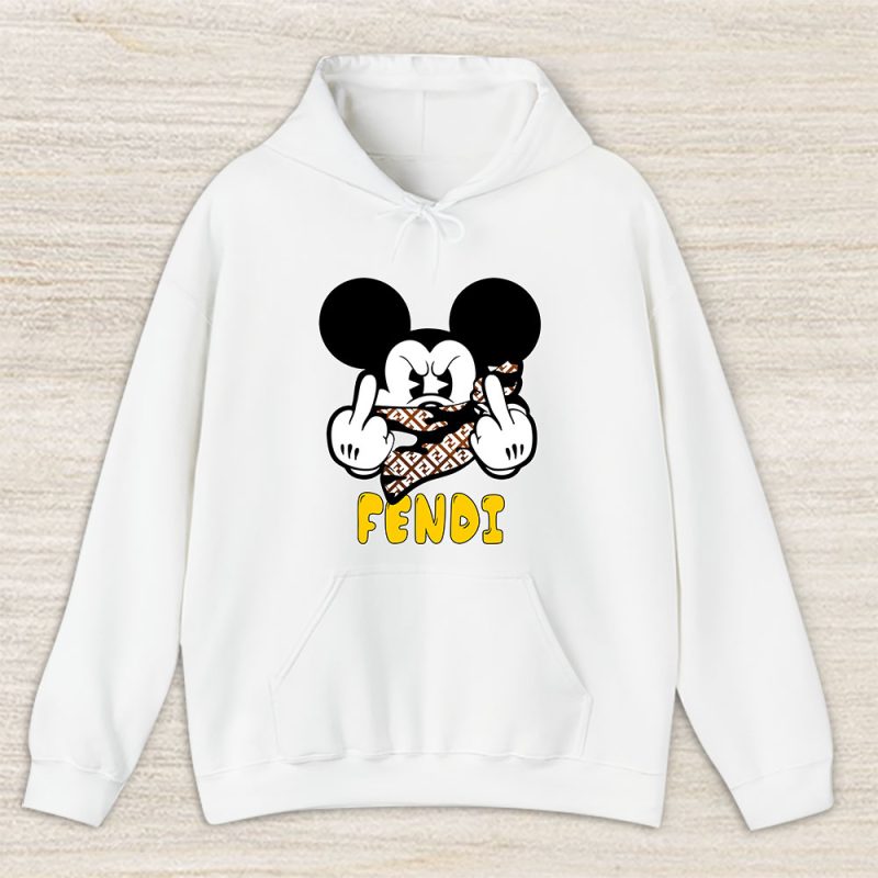 Mickey Mouse Fendi Unisex Hoodie TAH7595