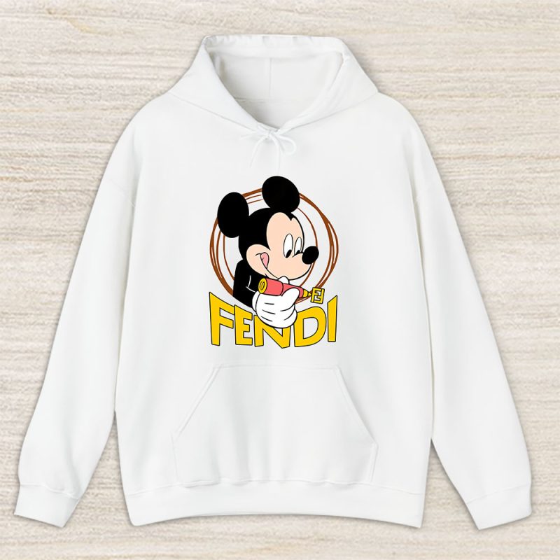 Mickey Mouse Fendi Unisex Hoodie TAH8269