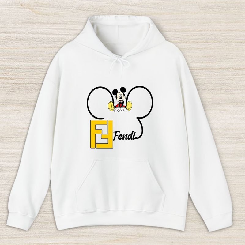 Mickey Mouse Fendi Unisex Hoodie TAH8273