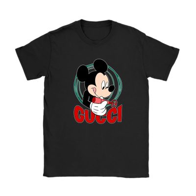 Mickey Mouse Gucci Unisex T-Shirt Cotton Tee TAT8278