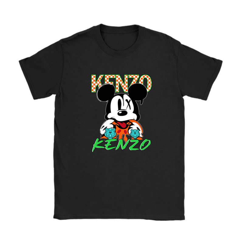 Mickey Mouse Kenzo Unisex T-Shirt Cotton Tee TAT8285