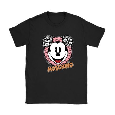 Mickey Mouse Moschino Unisex T-Shirt Cotton Tee TAT7083