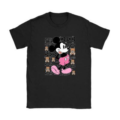 Mickey Mouse Moschino Unisex T-Shirt Cotton Tee TAT7084