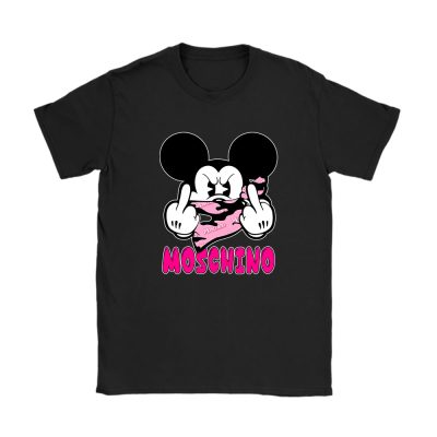 Mickey Mouse Moschino Unisex T-Shirt Cotton Tee TAT7610