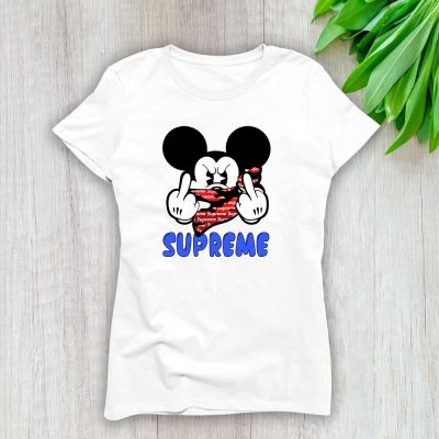 Mickey Mouse Supreme Lady T-Shirt Women Cotton Tee TLT7605