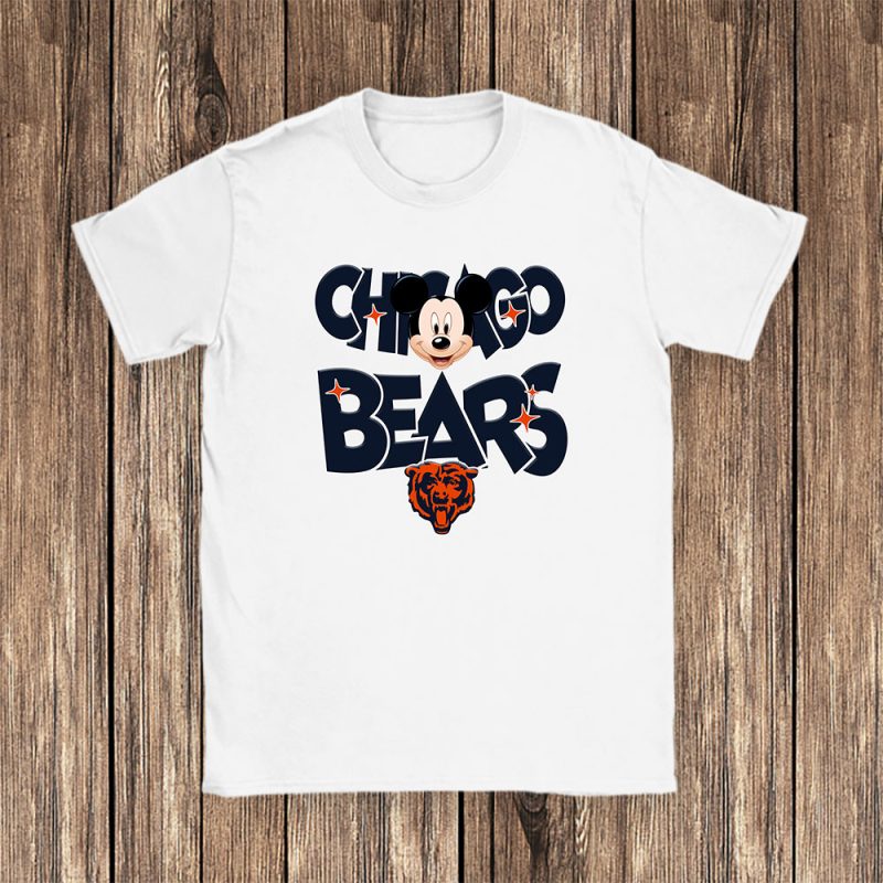 Mickey Mouse X Chicago Bears Team X NFL X American Football Unisex T-Shirt TAT5914