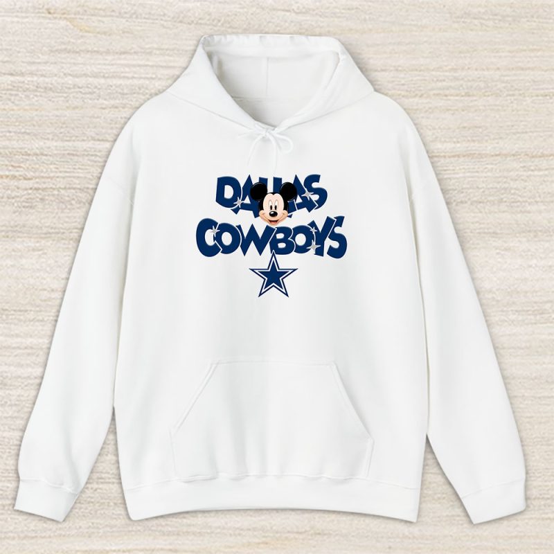 Mickey Mouse X Dallas Cowboys Team X NFL X American Football Unisex Hoodie TAH5916