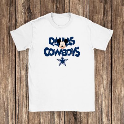 Mickey Mouse X Dallas Cowboys Team X NFL X American Football Unisex T-Shirt TAT5916