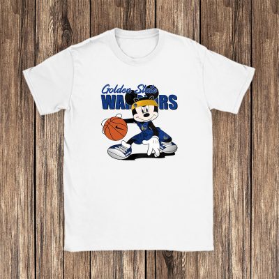 Mickey Mouse X Golden State Warriors Team NBA Basketball Fan Unisex T-Shirt Cotton Tee TAT8616