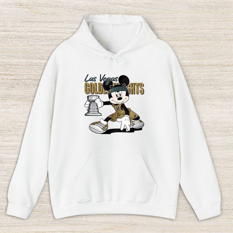 Mickey Mouse X Las Vegas Golden Knights Team NHL Hockey Fan Unisex Hoodie TAH8647