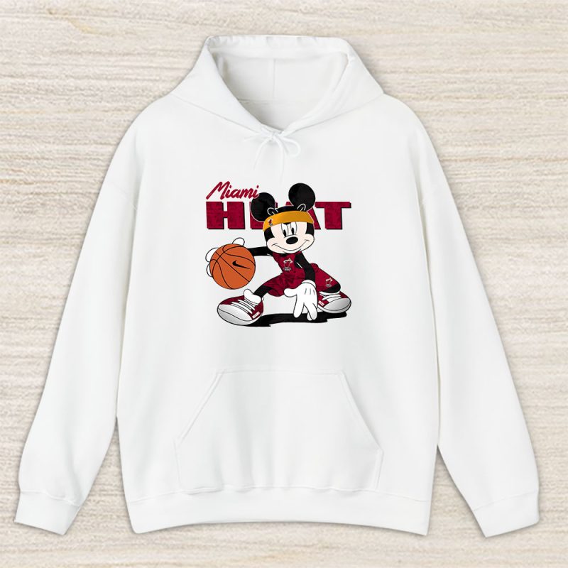 Mickey Mouse X Miami Heat Team NBA Basketball Fan Unisex Hoodie TAH8622