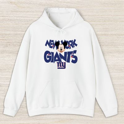 Mickey Mouse X New York Giants Team X NFL X American Football Unisex Hoodie TAH5924