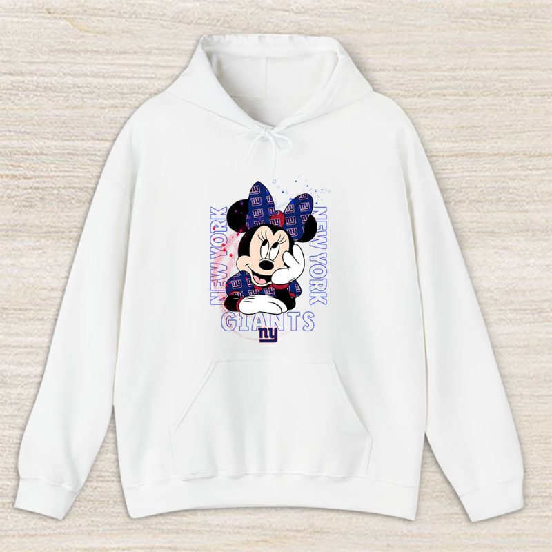 Mickey Mouse X New York Giants Team X NFL X American Football Unisex Hoodie TAH5925