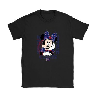 Mickey Mouse X New York Giants Team X NFL X American Football Unisex T-Shirt TAT5925