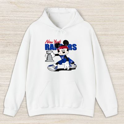 Mickey Mouse X New York Rangers Team NHL Hockey Fan Unisex Hoodie TAH8642