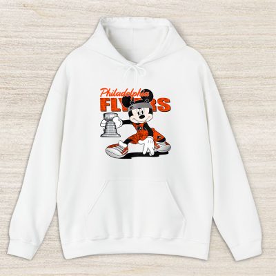 Mickey Mouse X Philadelphia Flyers Team NHL Hockey Fan Unisex Hoodie TAH8643