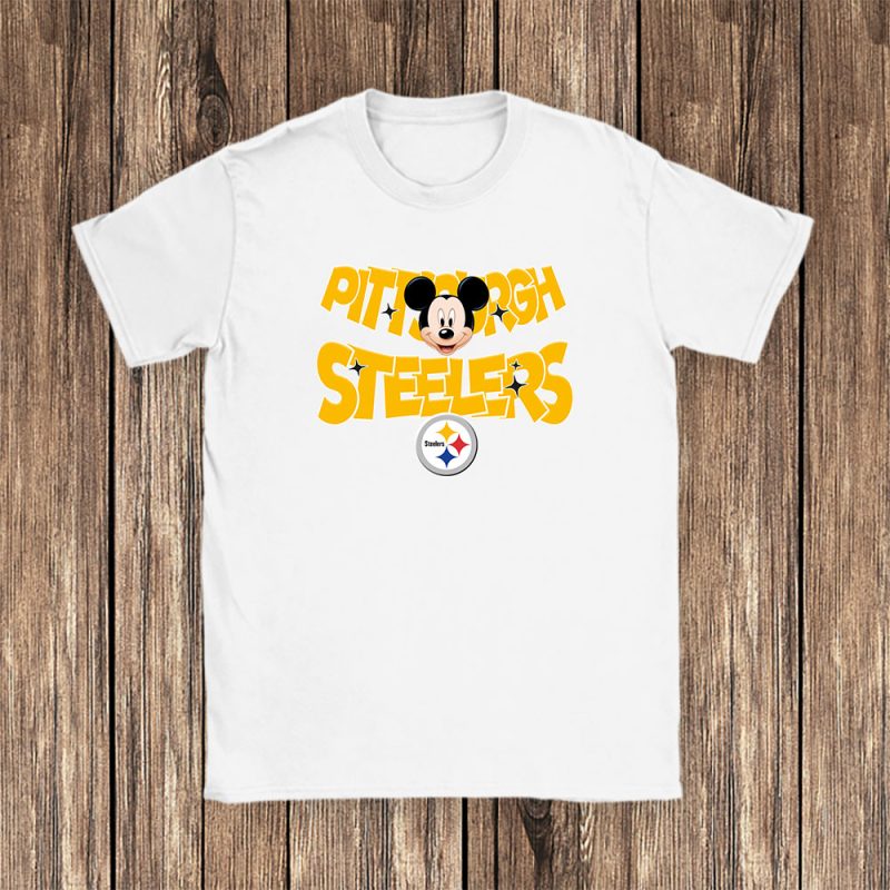 Mickey Mouse X Pittsburgh Steelers Team X NFL X American Football Unisex T-Shirt TAT5928
