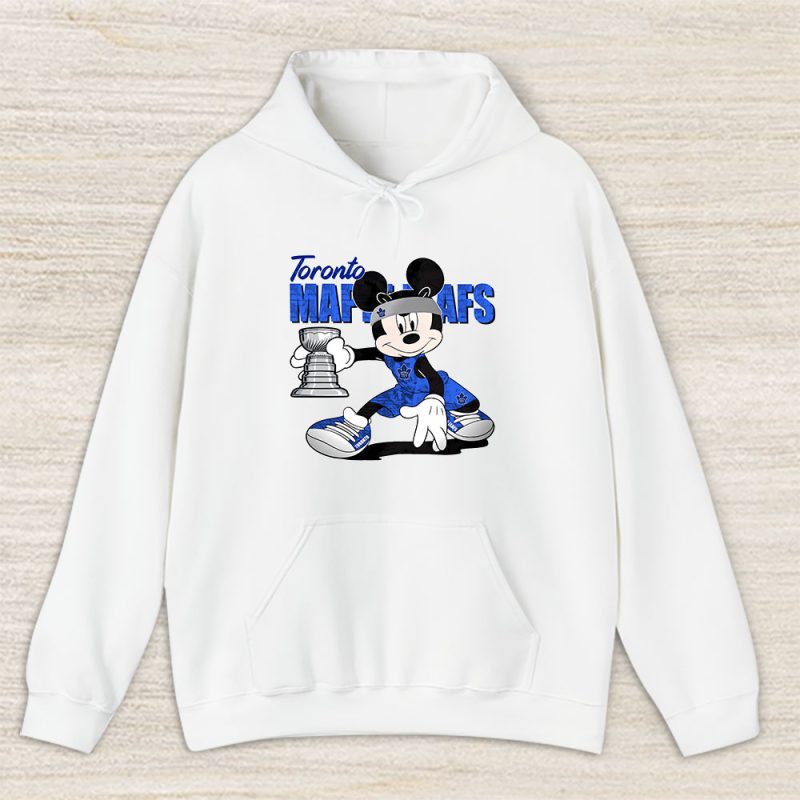 Mickey Mouse X Toronto Maple Leafs Team NHL Hockey Fan Unisex Hoodie TAH8645